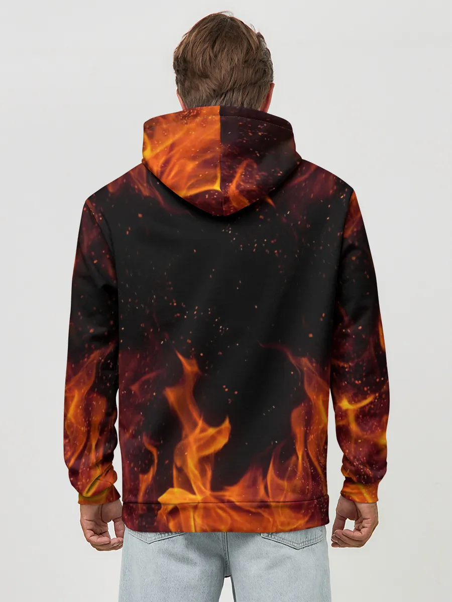 Худи мужской база хлопок / Iron Maiden