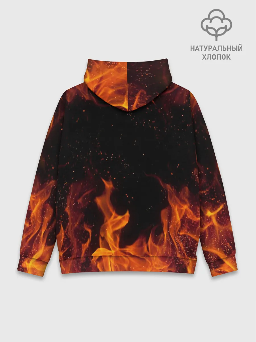 Худи мужской база хлопок / Iron Maiden