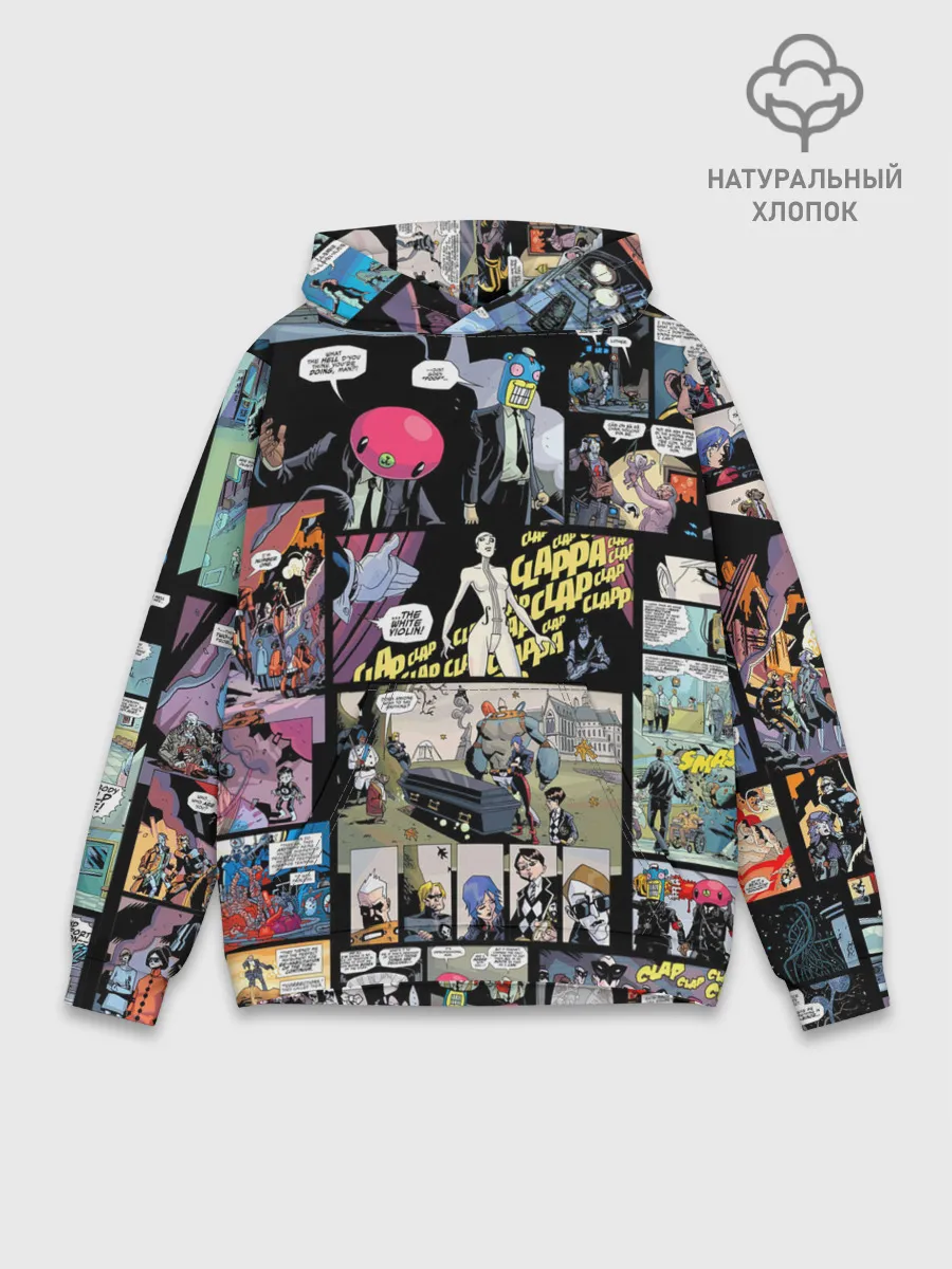 Худи мужской база хлопок / Академия Амбрелла