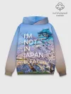 Худи мужской база хлопок / Я не в Японии 10