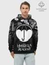 Худи мужской база хлопок / Академия Амбрелла