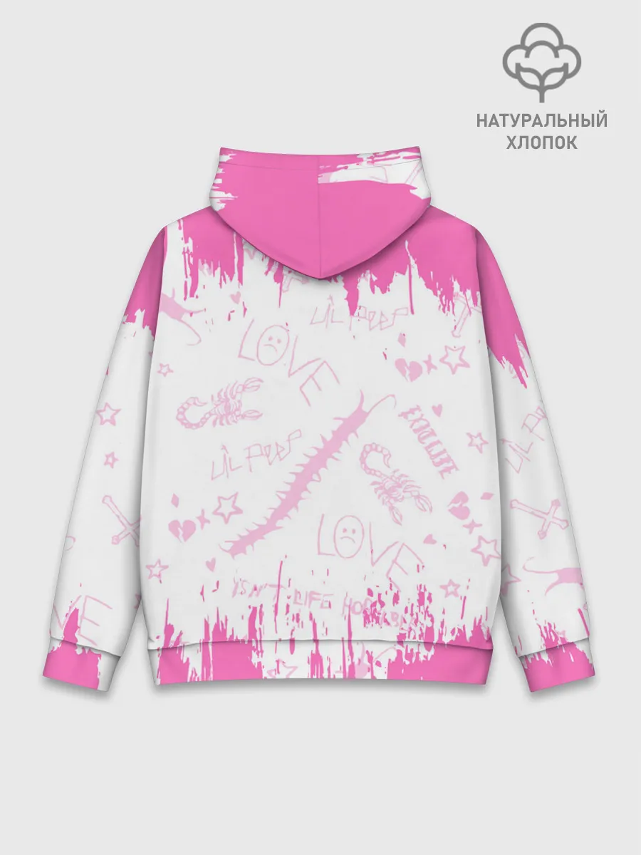 Худи мужской база хлопок / LIL PEEP / ЛИЛ ПИП