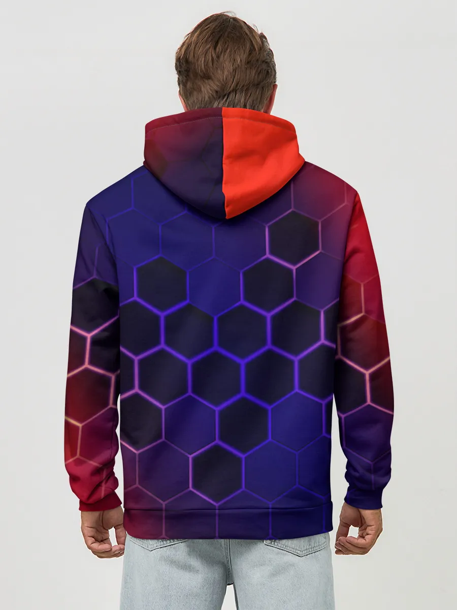 Худи мужской база хлопок / PUBG / ПАБГ