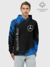 Худи мужской база хлопок / MERCEDES / МЕРСЕДЕС