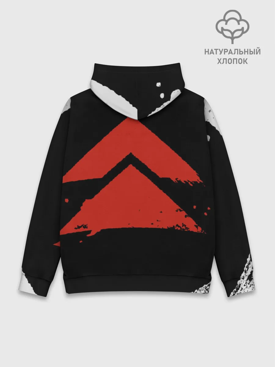 Худи мужской база хлопок / Ghost of Tsushima