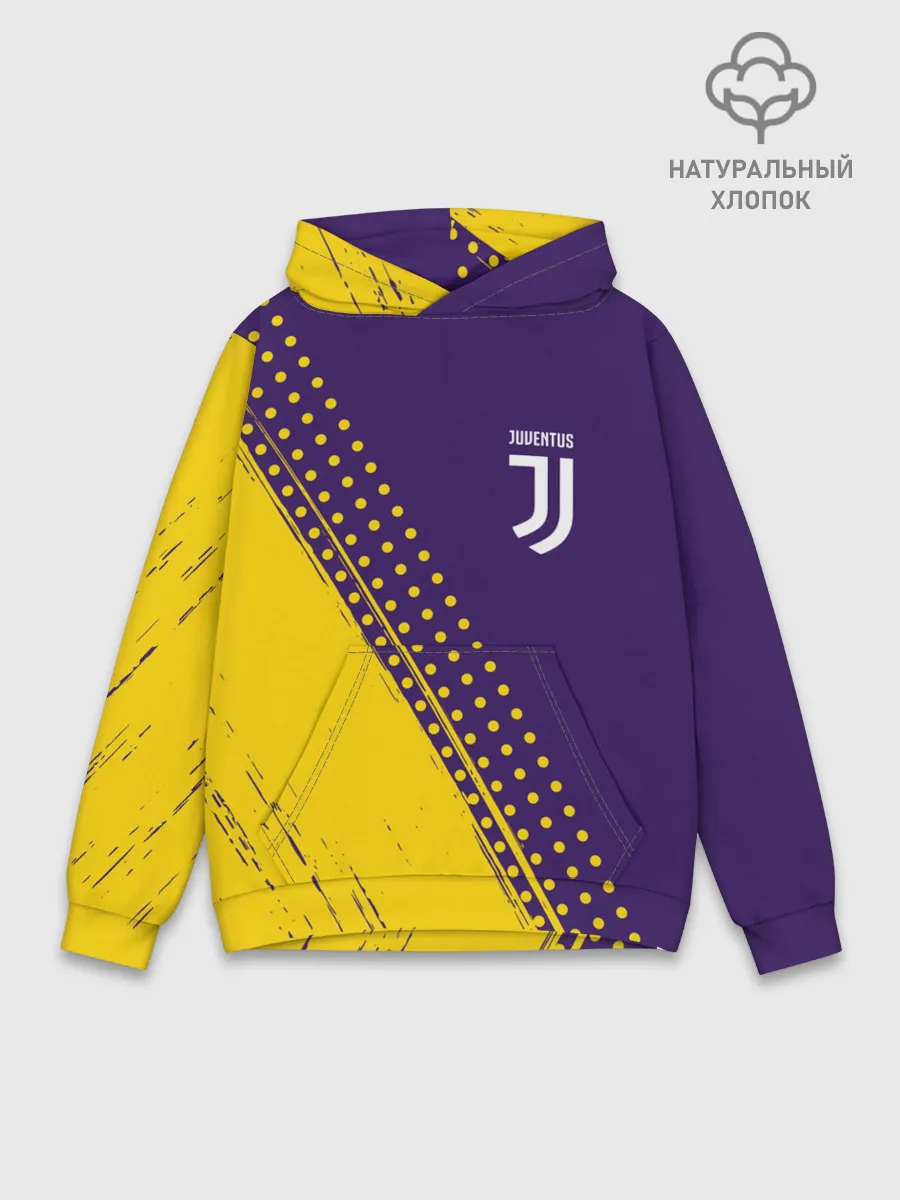 Худи мужской база хлопок / JUVENTUS / ЮВЕНТУС
