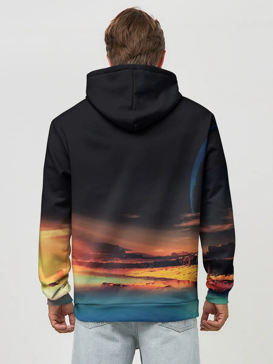 Худи мужской база хлопок / Марс