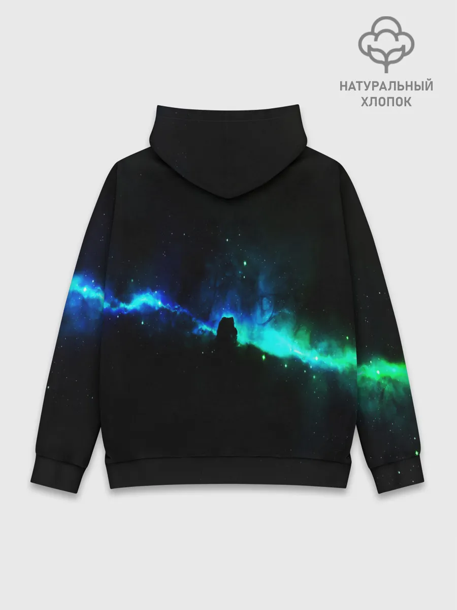 Худи мужской база хлопок / DEEP SPACE