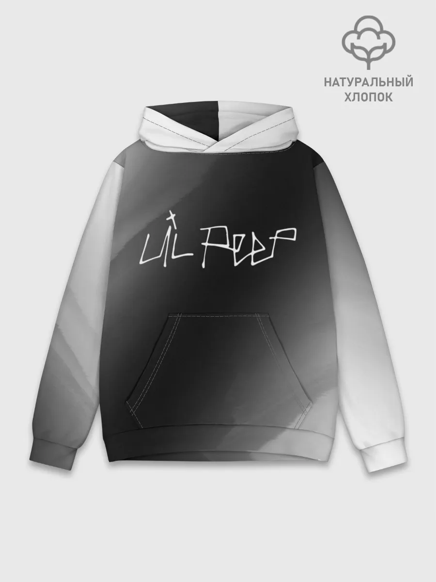 Худи мужской база хлопок / LIL PEEP / ЛИЛ ПИП