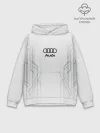 Худи мужской база хлопок / AUDI