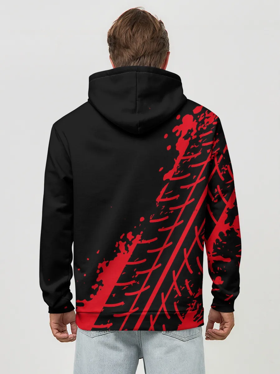 Худи мужской база хлопок / HONDA / ХОНДА