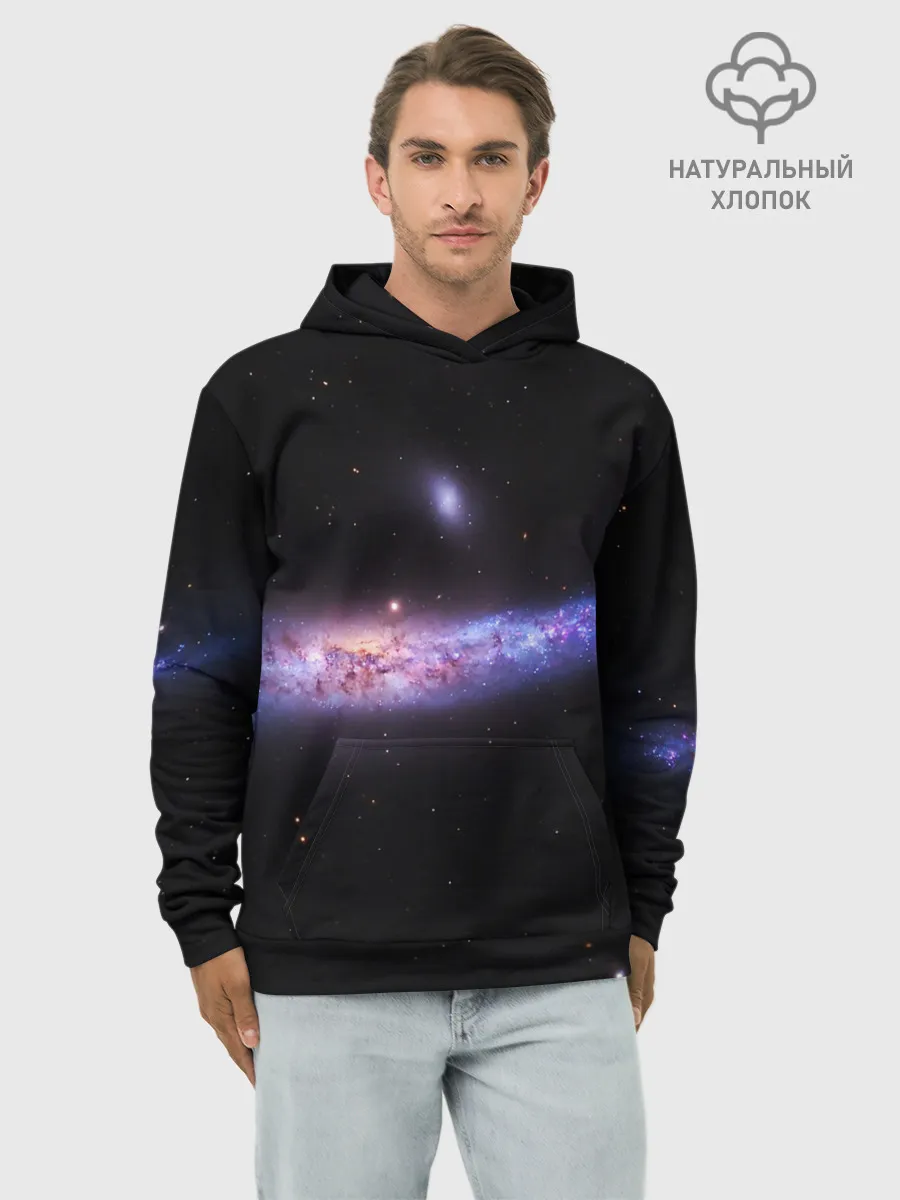 Худи мужской база хлопок / Скопление звезд