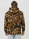 Худи мужской база хлопок / Леопард