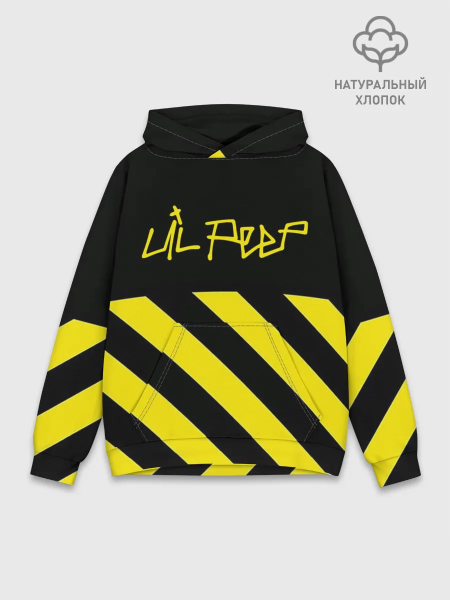 Худи мужской база хлопок / Lil Peep