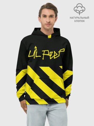 Худи мужской база хлопок / Lil Peep