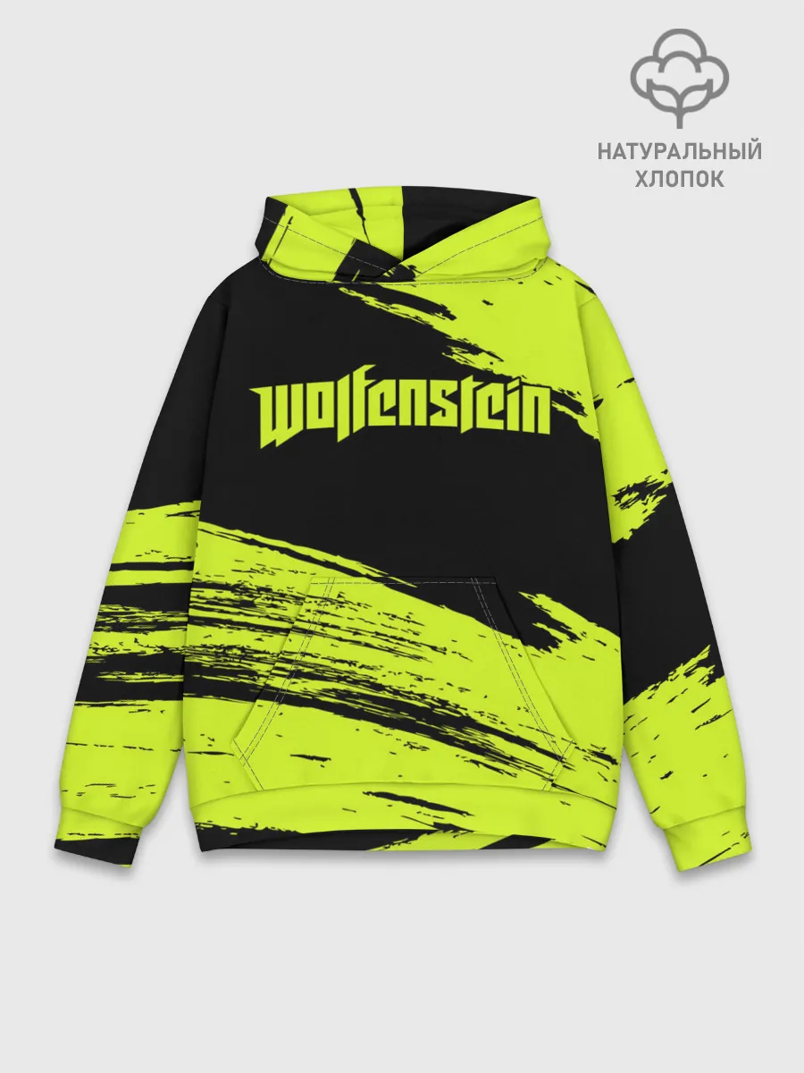 Худи мужской база хлопок / Wolfenstein