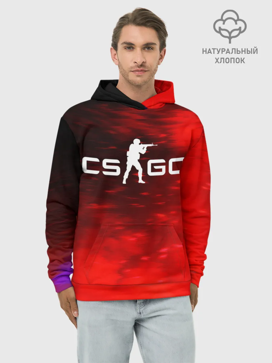 Худи мужской база хлопок / CS GO | КС ГО