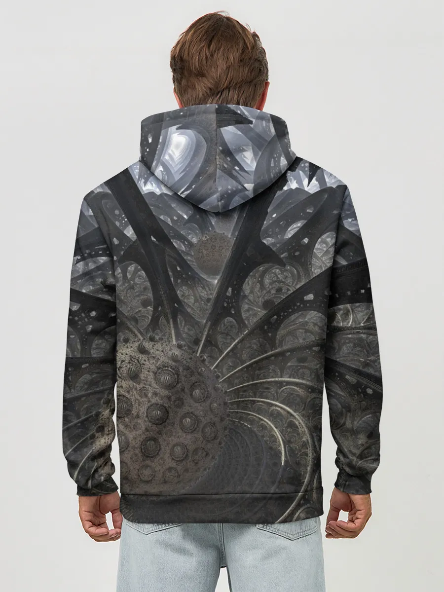 Худи мужской база хлопок / Fracta