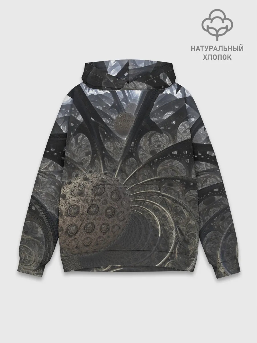 Худи мужской база хлопок / Fracta