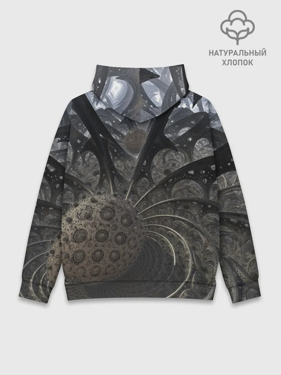 Худи мужской база хлопок / Fracta