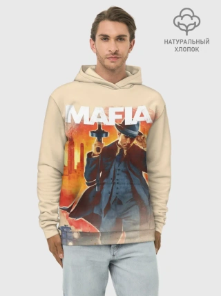 Худи мужской база хлопок / Mafia