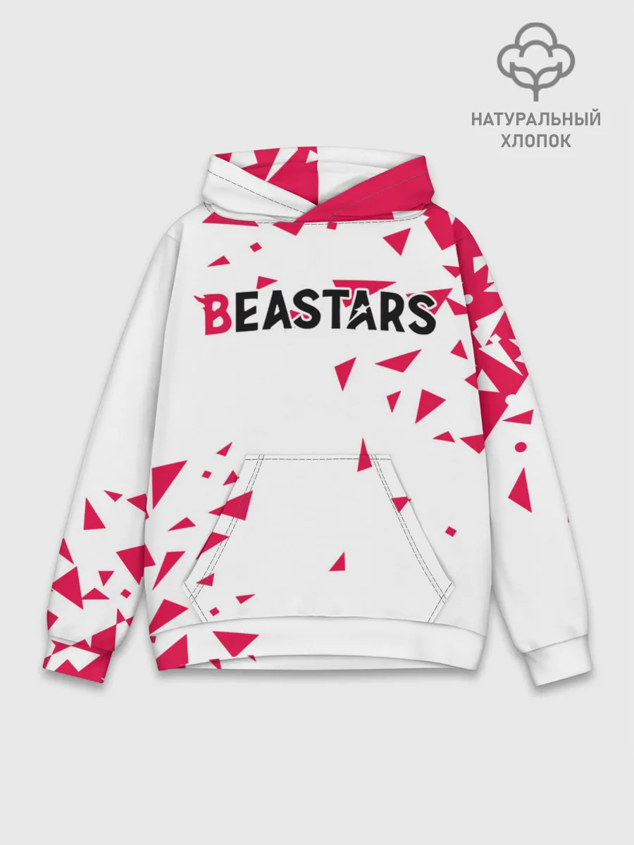 Худи мужской база хлопок / Beastars треугольники