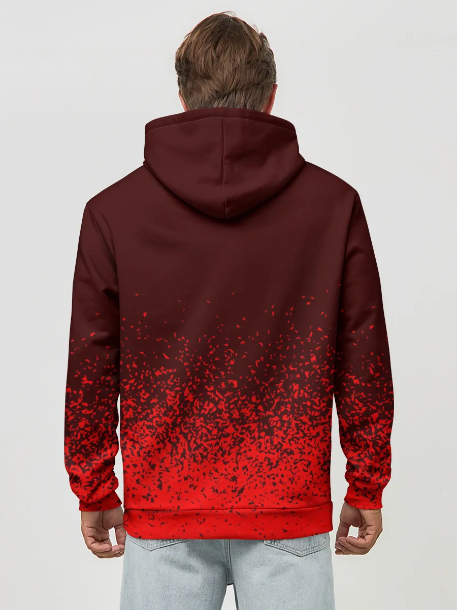 Худи мужской база хлопок / БЕЗ БАБ