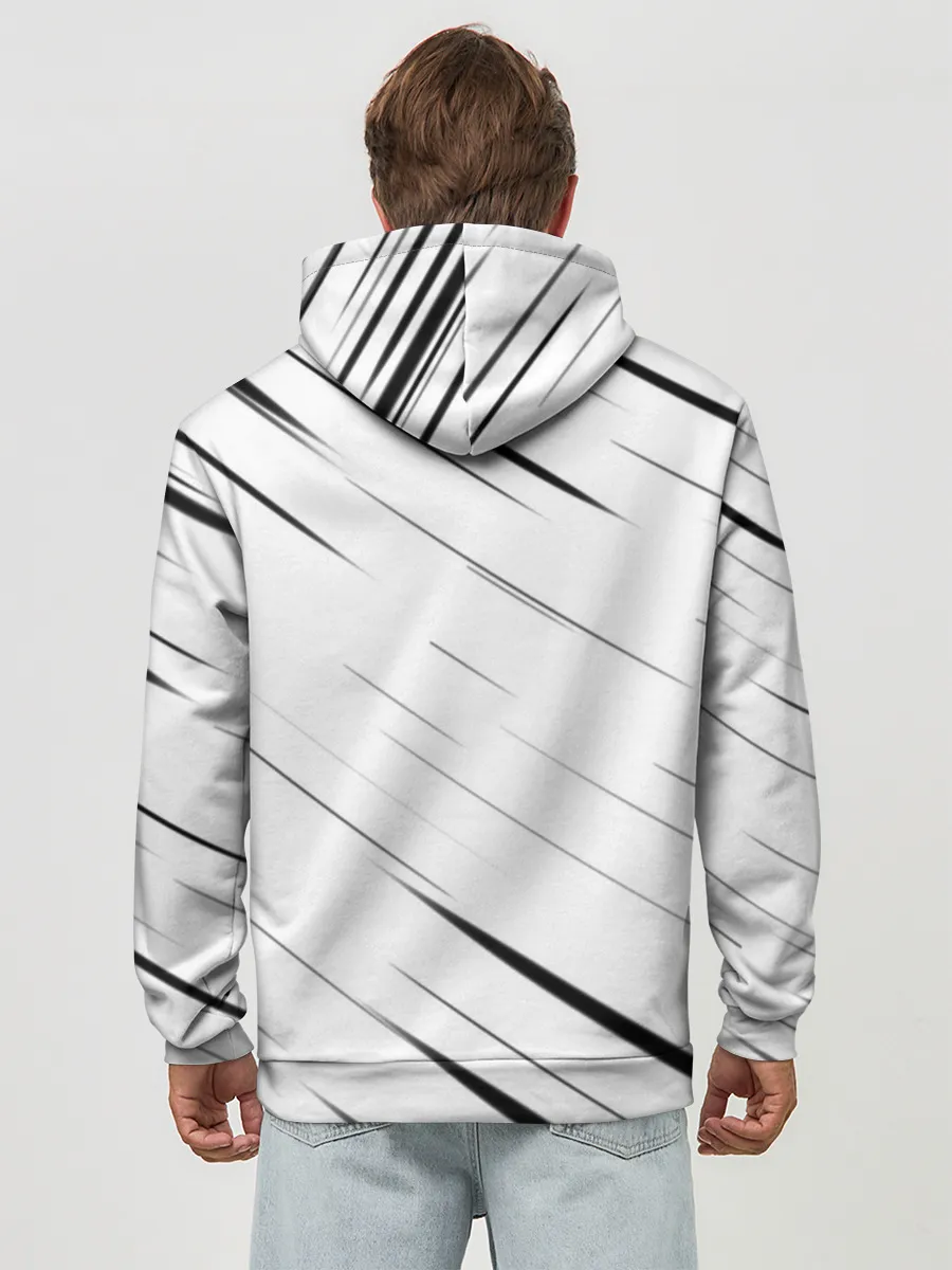 Худи мужской база хлопок / Тигр | Tiger