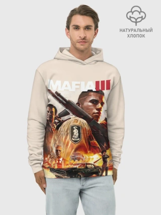 Худи мужской база хлопок / Mafia 3