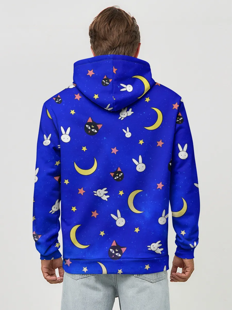 Худи мужской база хлопок / Sailor Moon