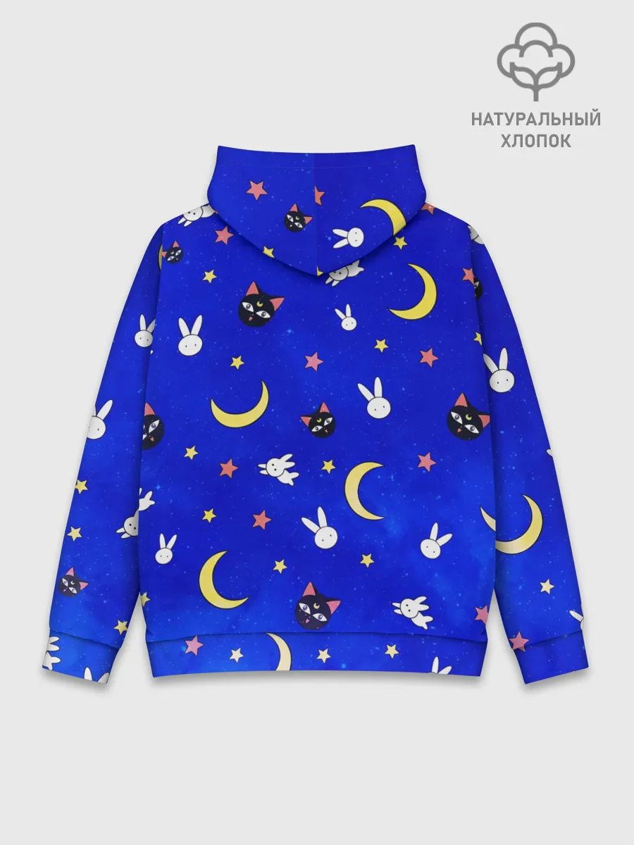 Худи мужской база хлопок / Sailor Moon