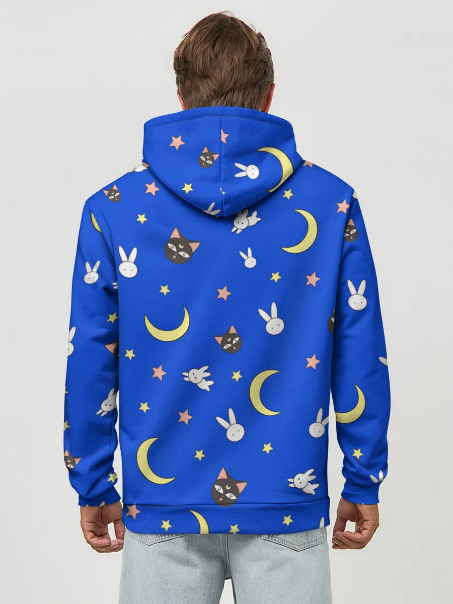 Худи мужской база хлопок / Sailor Moon