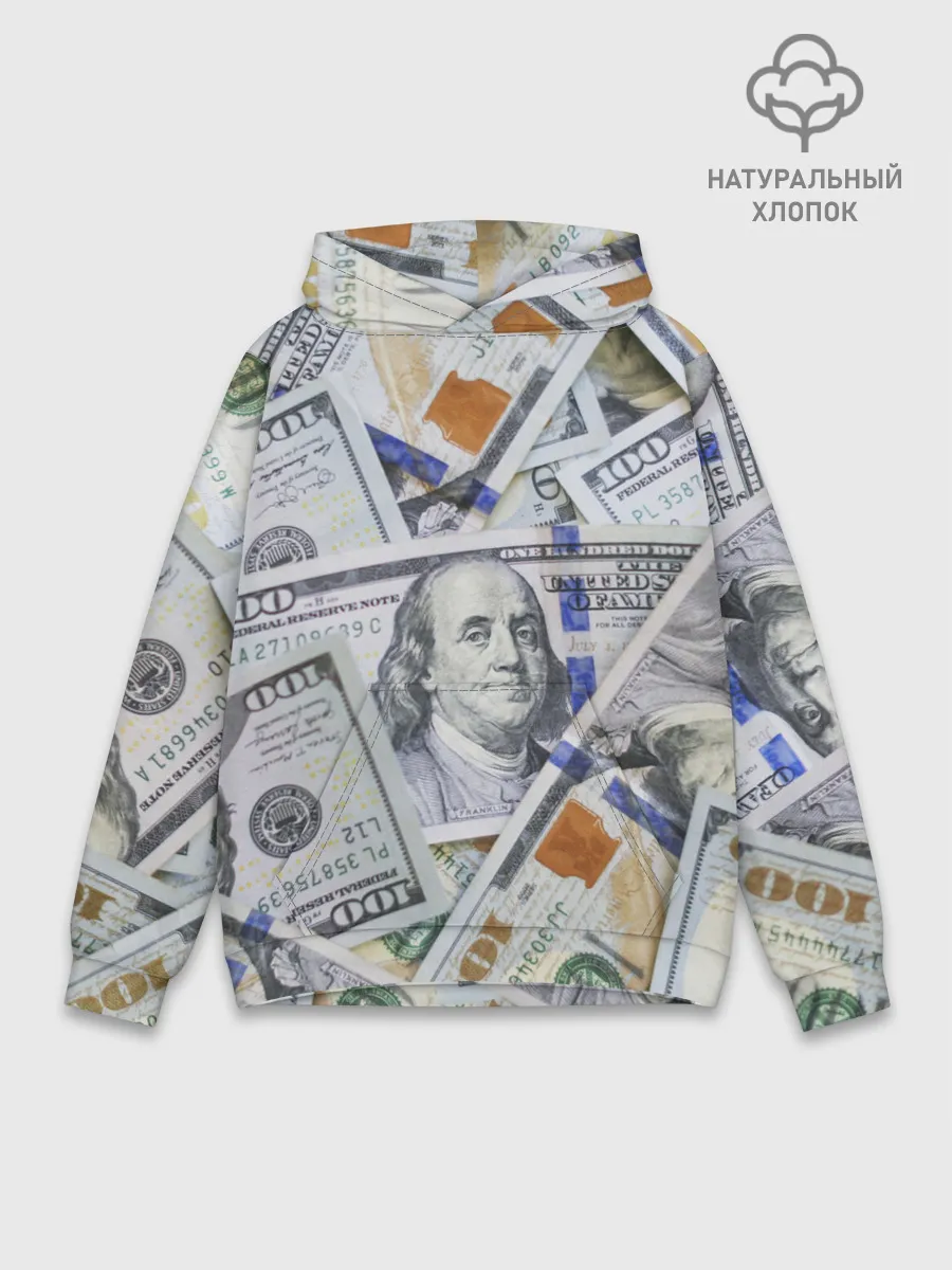 Худи мужской база хлопок / Доллары