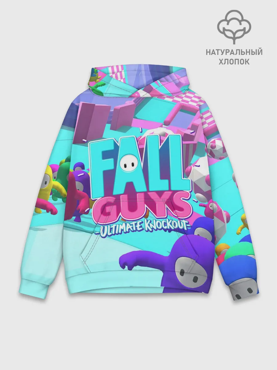 Худи мужской база хлопок / Fall Guys