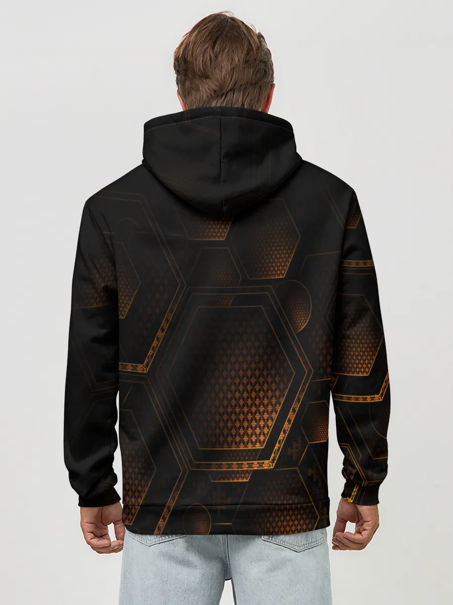 Худи мужской база хлопок / текстура