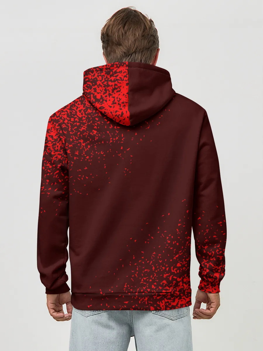 Худи мужской база хлопок / БЕЗ БАБ