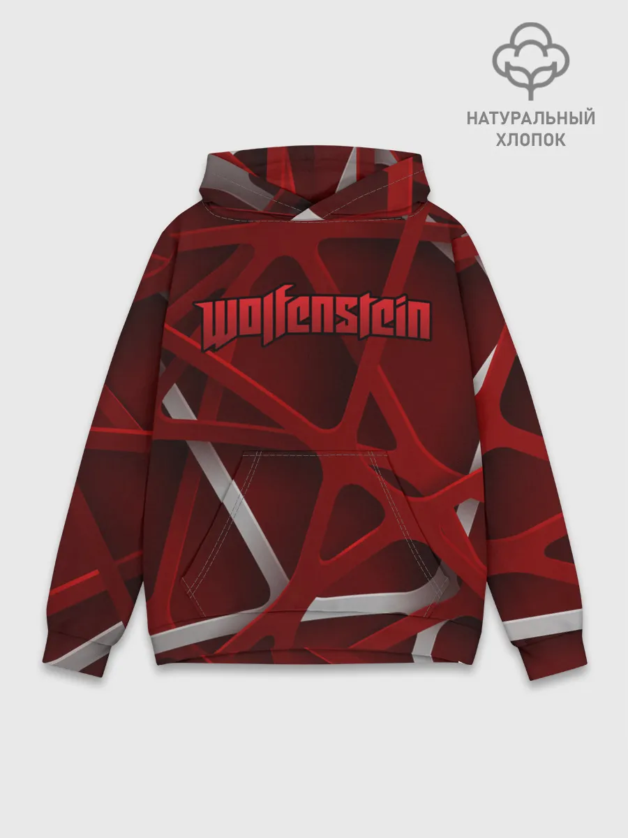 Худи мужской база хлопок / Wolfenstein