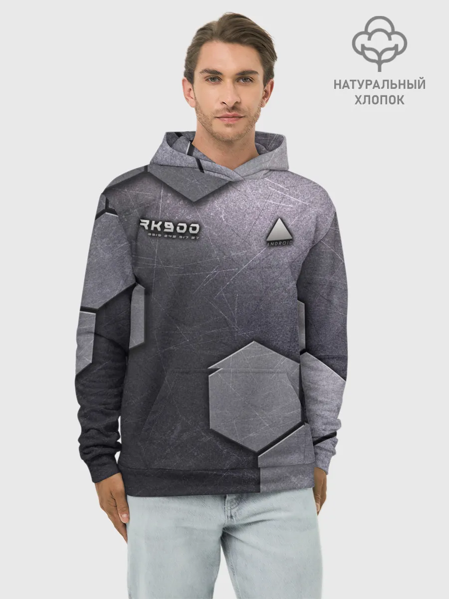 Худи мужской база хлопок / Android RK900