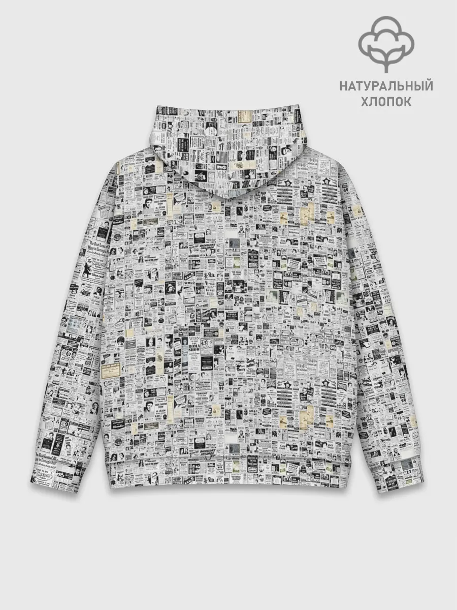 Худи мужской база хлопок / Пресса