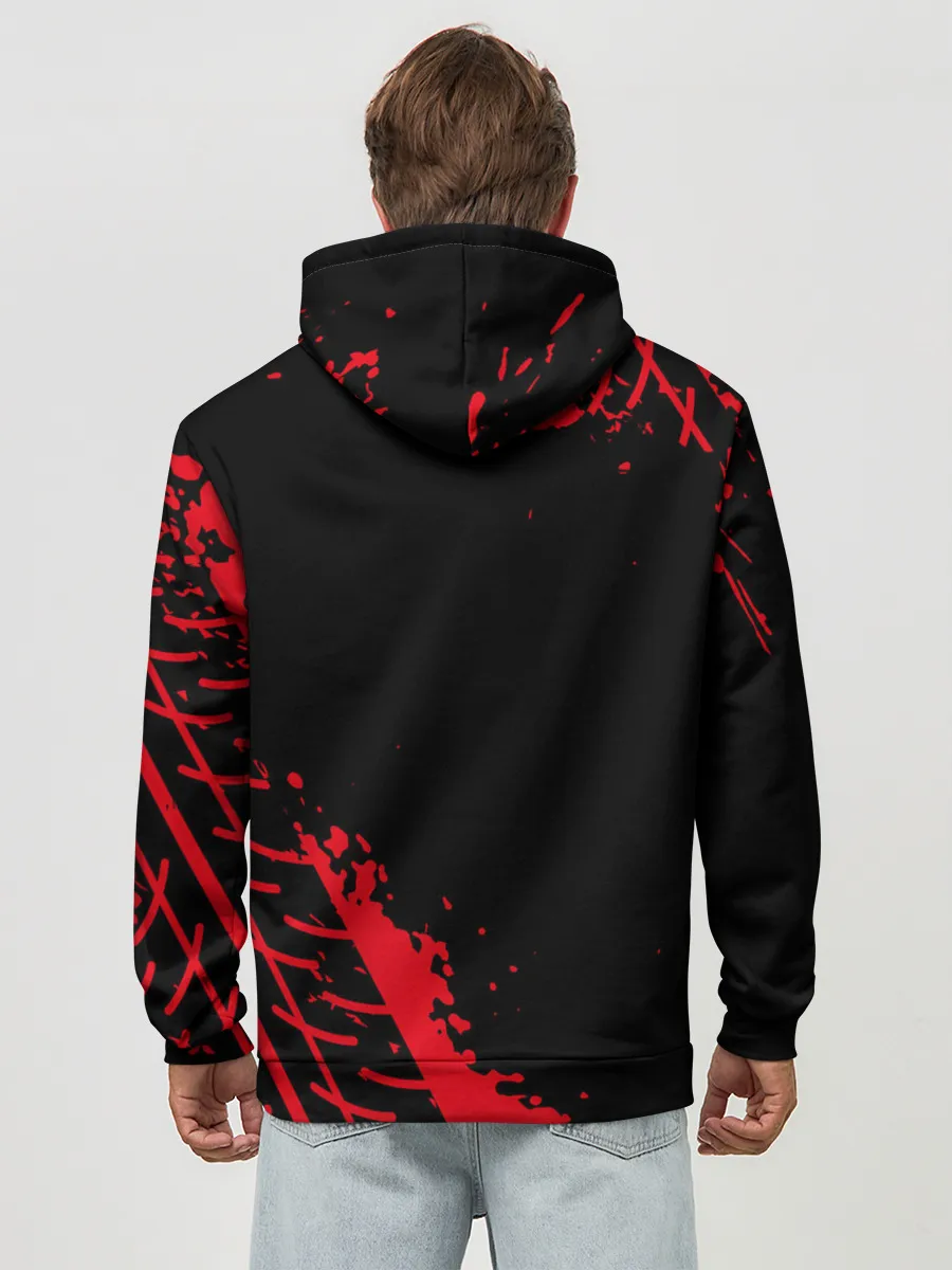 Худи мужской база хлопок / HONDA / ХОНДА