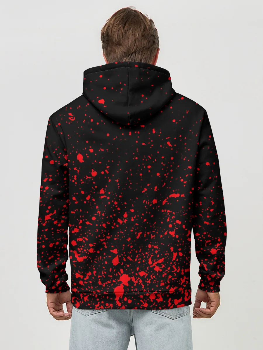 Худи мужской база хлопок / Peace Banksy