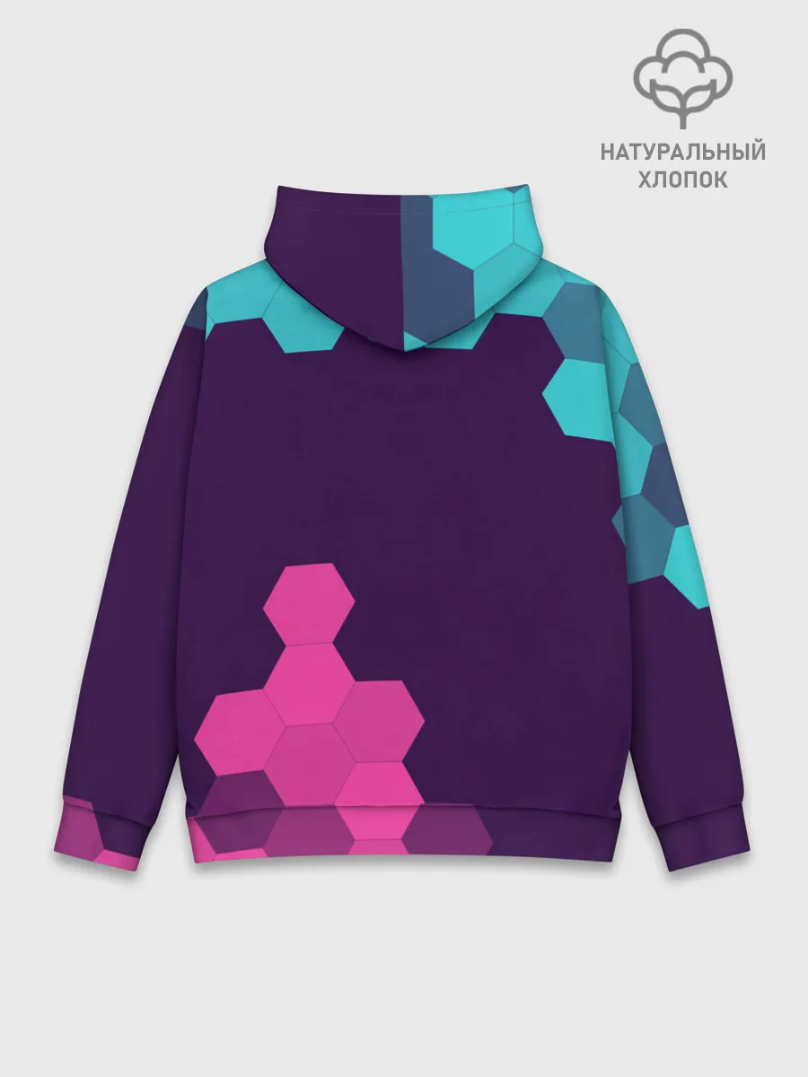 Худи мужской база хлопок / FALL GUYS / ФОЛ ГАЙС