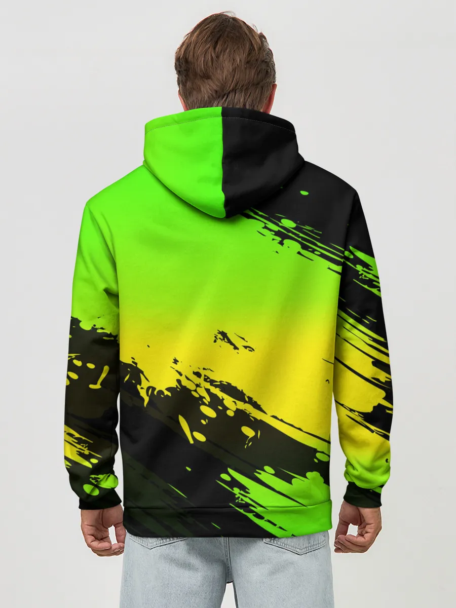 Худи мужской база хлопок / WATCH DOGS