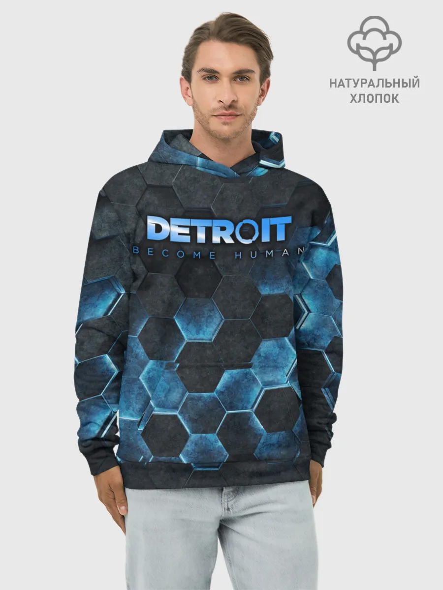 Худи мужской база хлопок / Detroit: Become Human