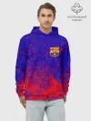 Худи мужской база хлопок / Barcelona | Барселона