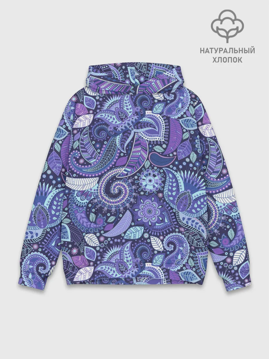 Худи мужской база хлопок / ВОСТОЧНЫЙ УЗОР