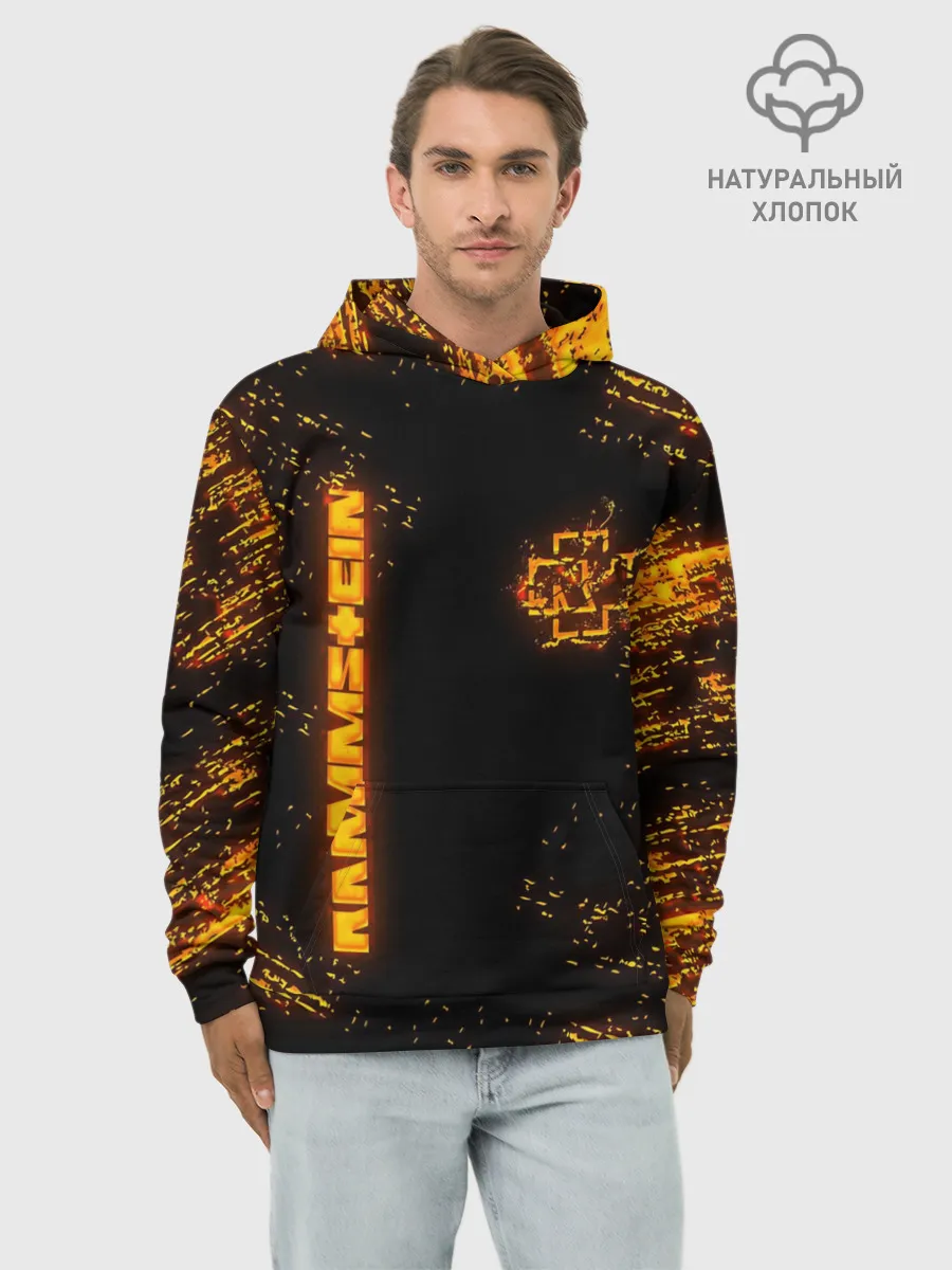 Худи мужской база хлопок / RAMMSTEIN