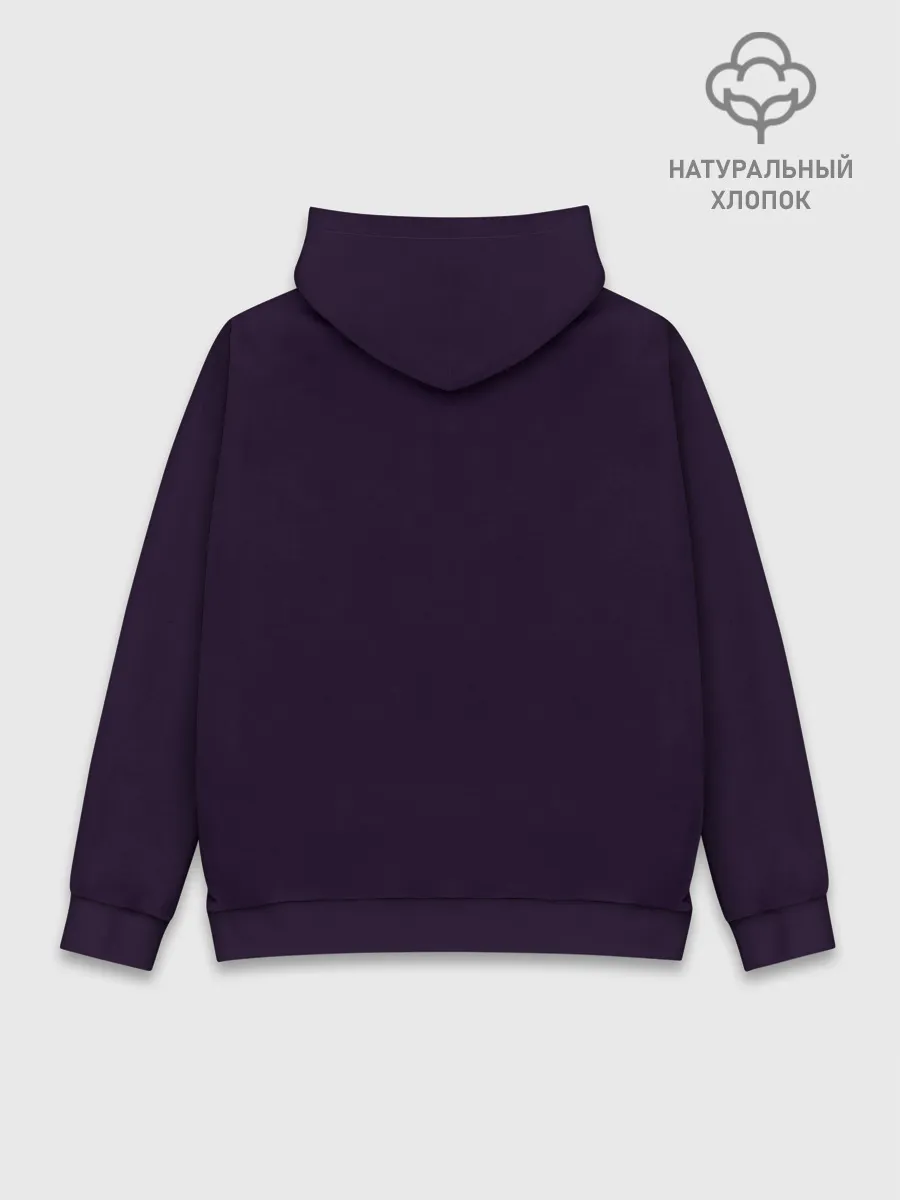 Худи мужской база хлопок / Техно Кот