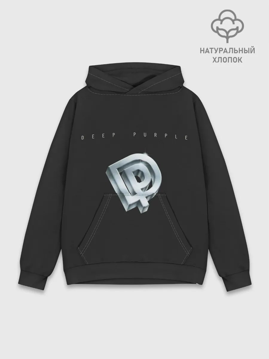 Худи мужской база хлопок / Deep Purple