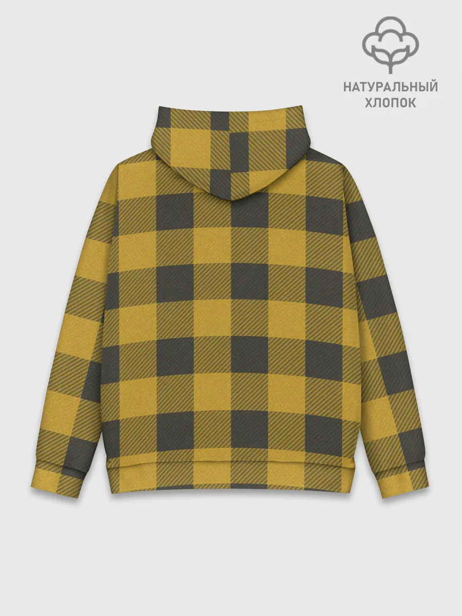 Худи мужской база хлопок / Жираф